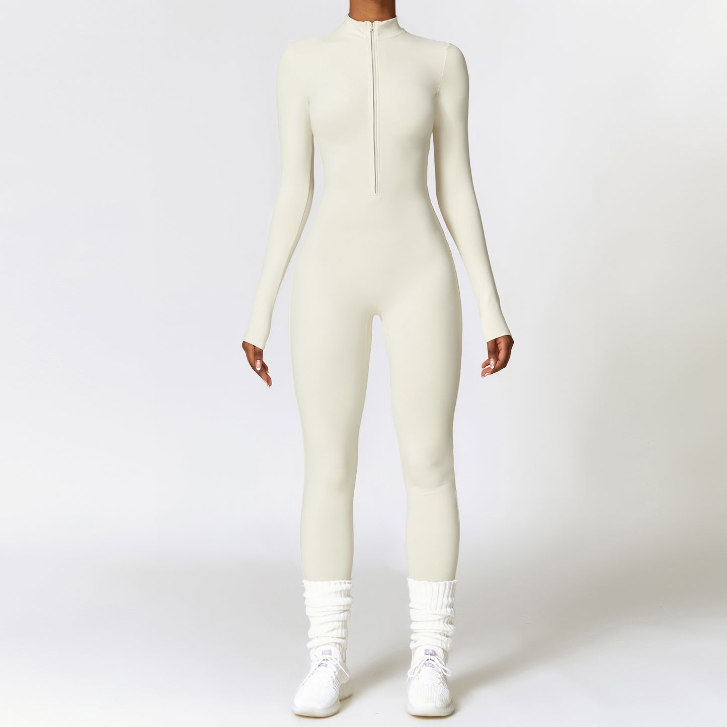 Yoga long sleeved jumpsuit  CLT8445