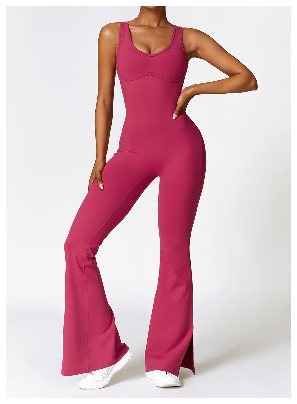 Yoga jumpsuit flared pants CLT8276