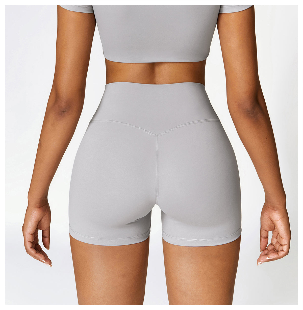 High waisted tight yoga shorts CDK8519