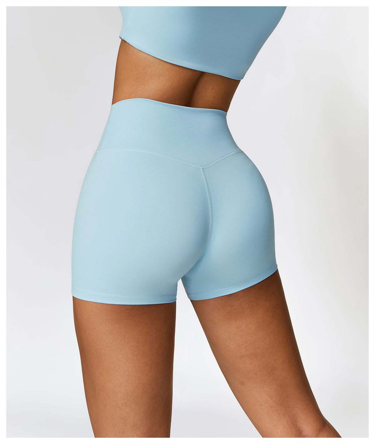 High waisted tight yoga shorts CDK8519