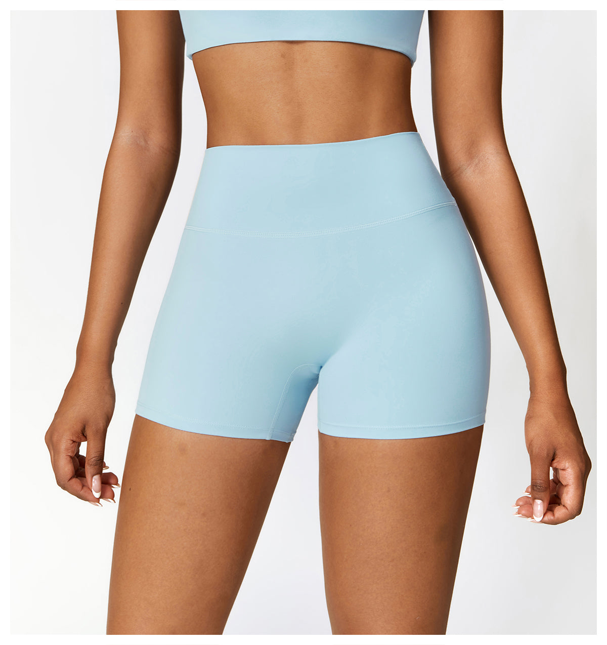 High waisted tight yoga shorts CDK8519