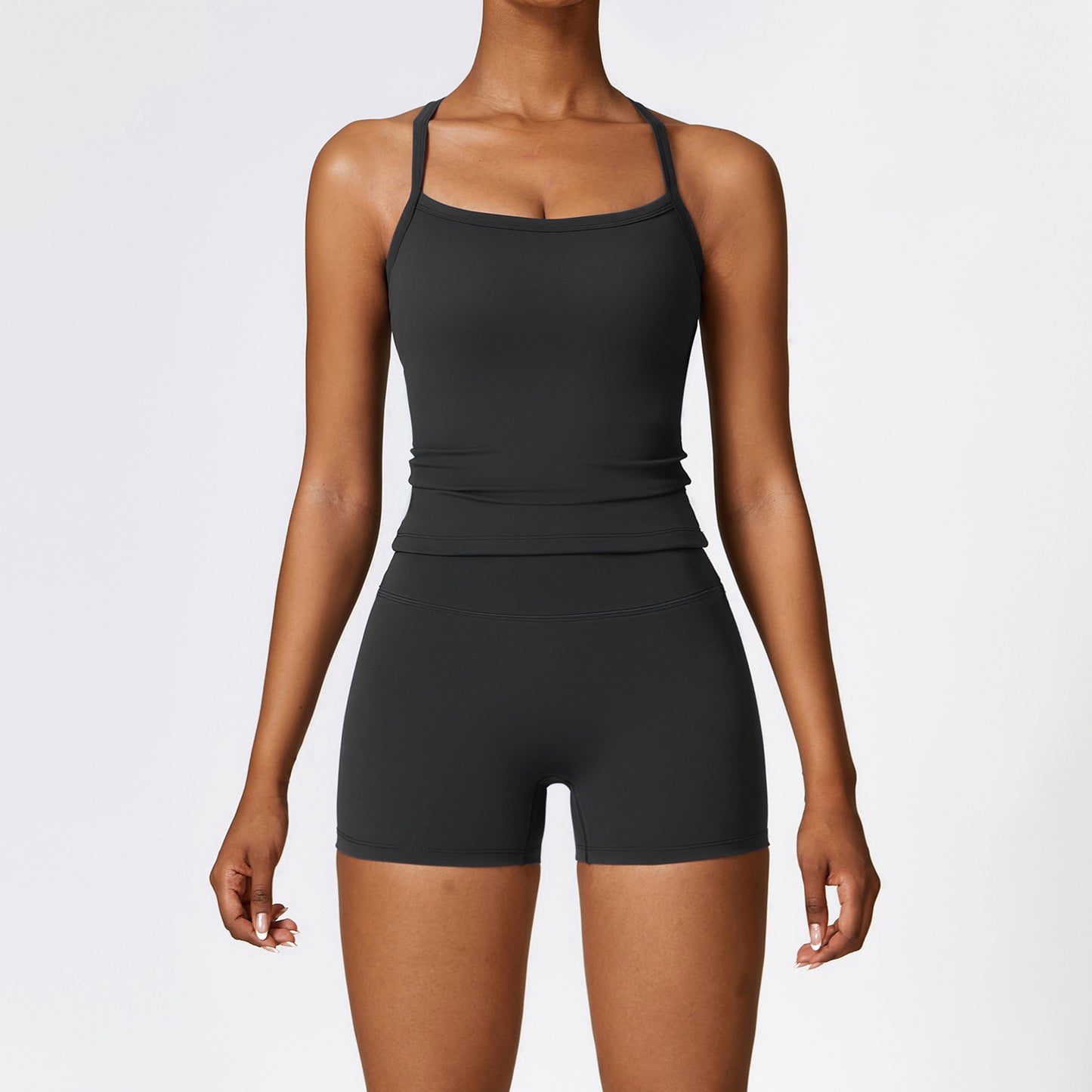 Yoga shorts set TZ8519