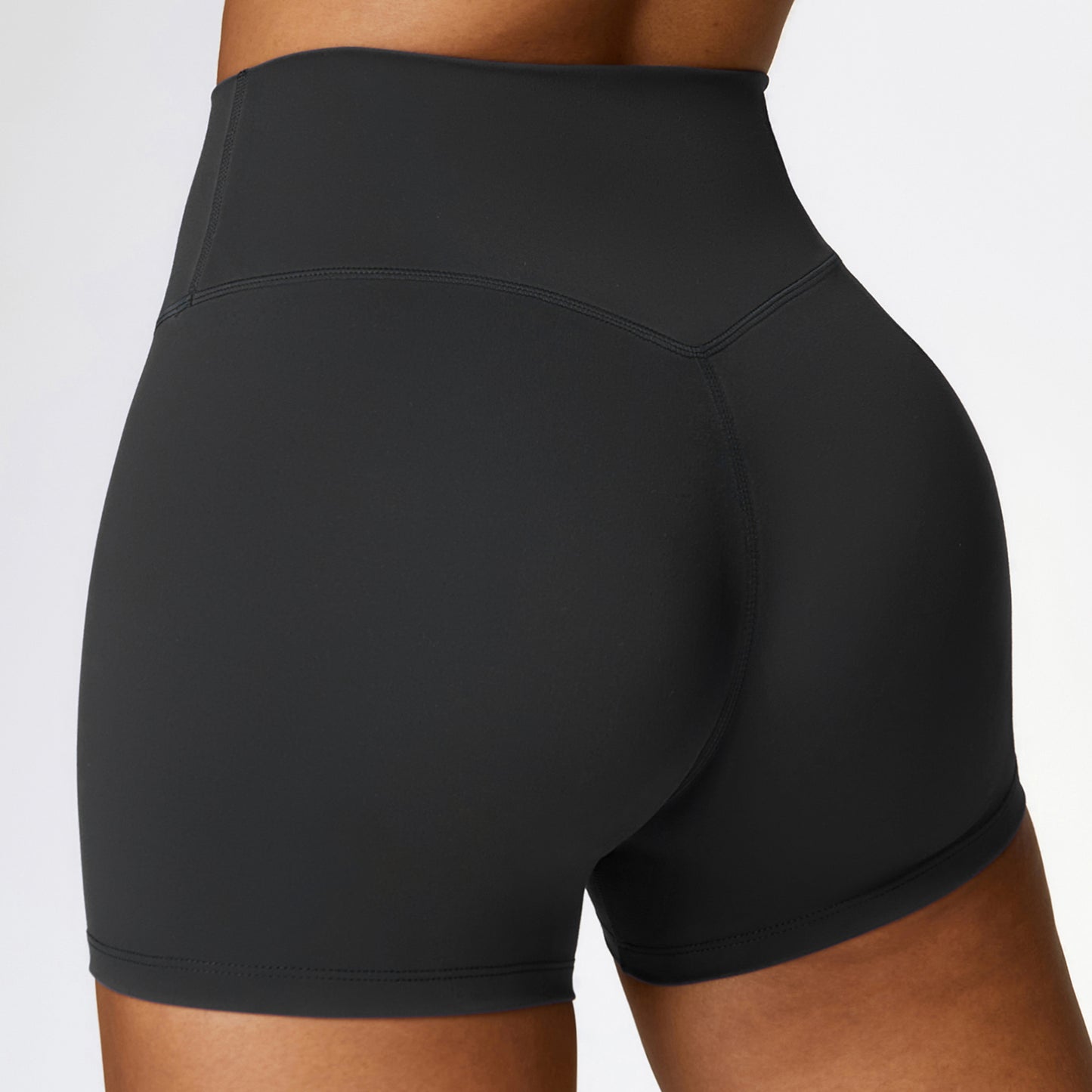 High waisted tight yoga shorts CDK8519