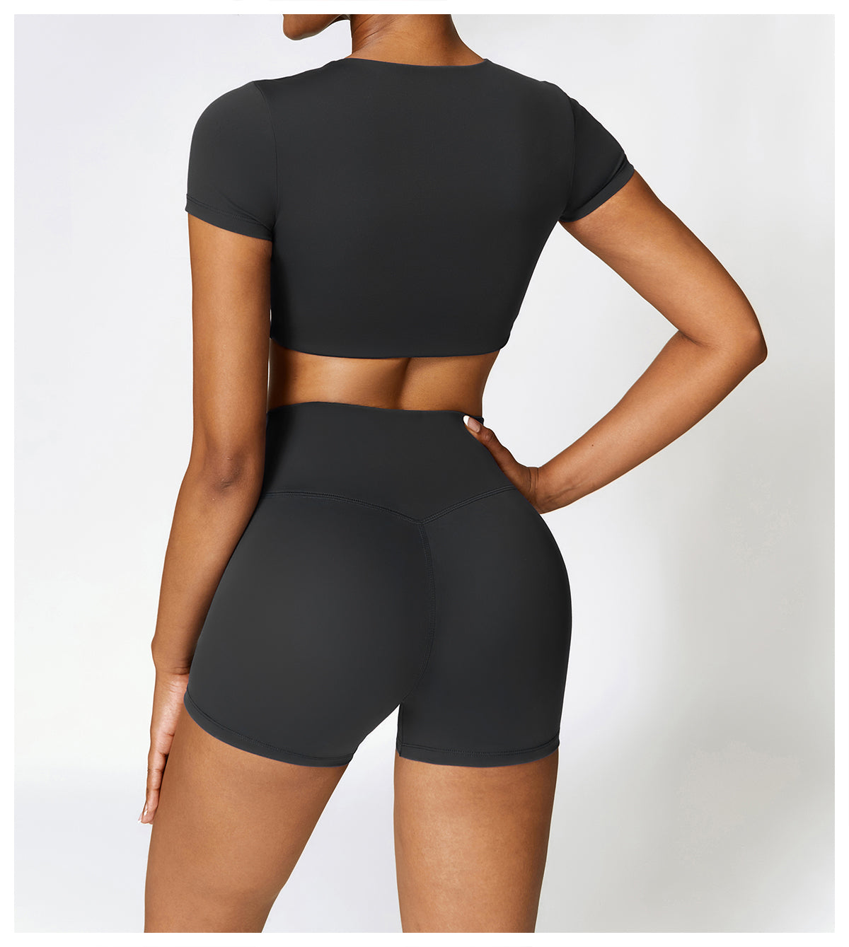 Yoga shorts set TZ8519