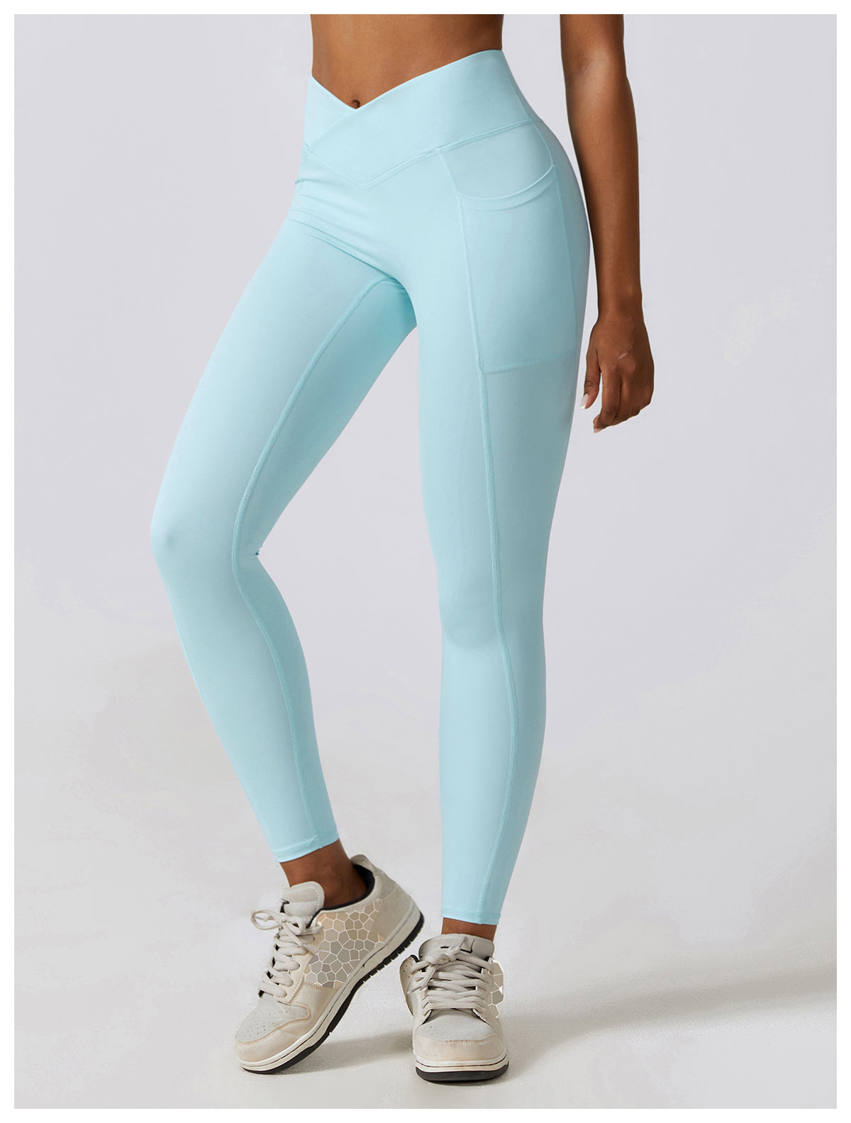 High waisted yoga pants CCK8355-1