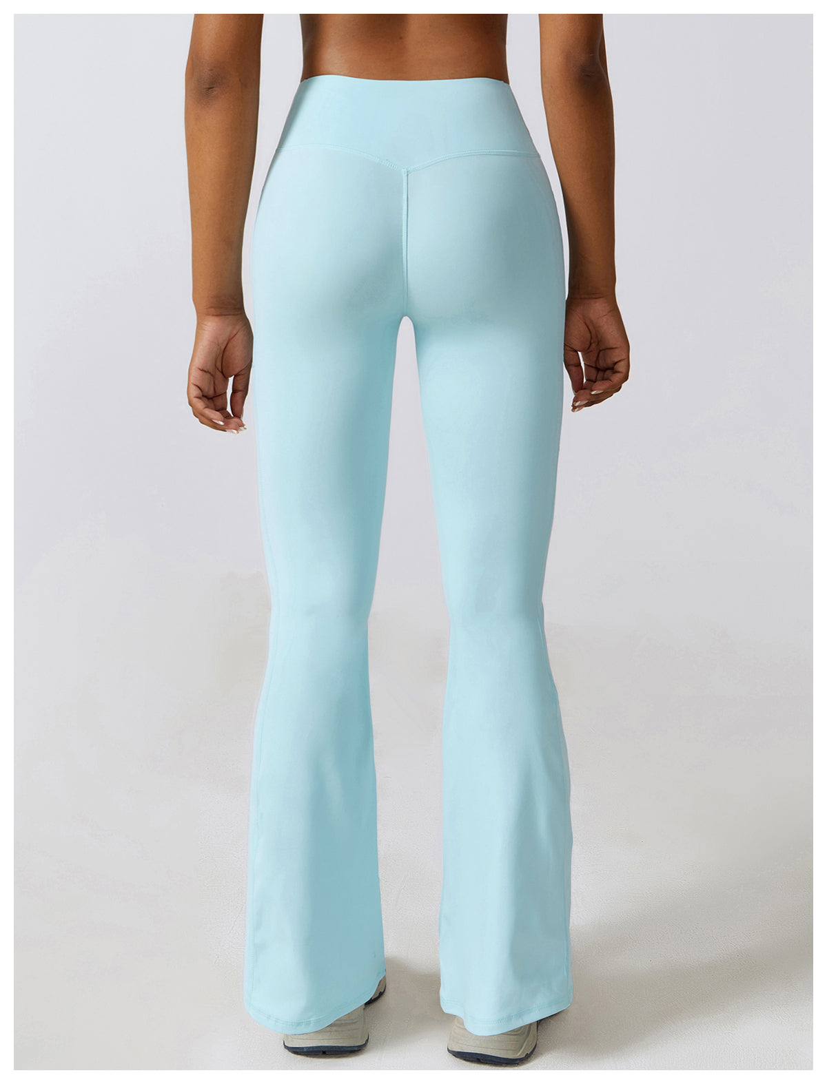 High waisted yoga flared pants CCK8355-2