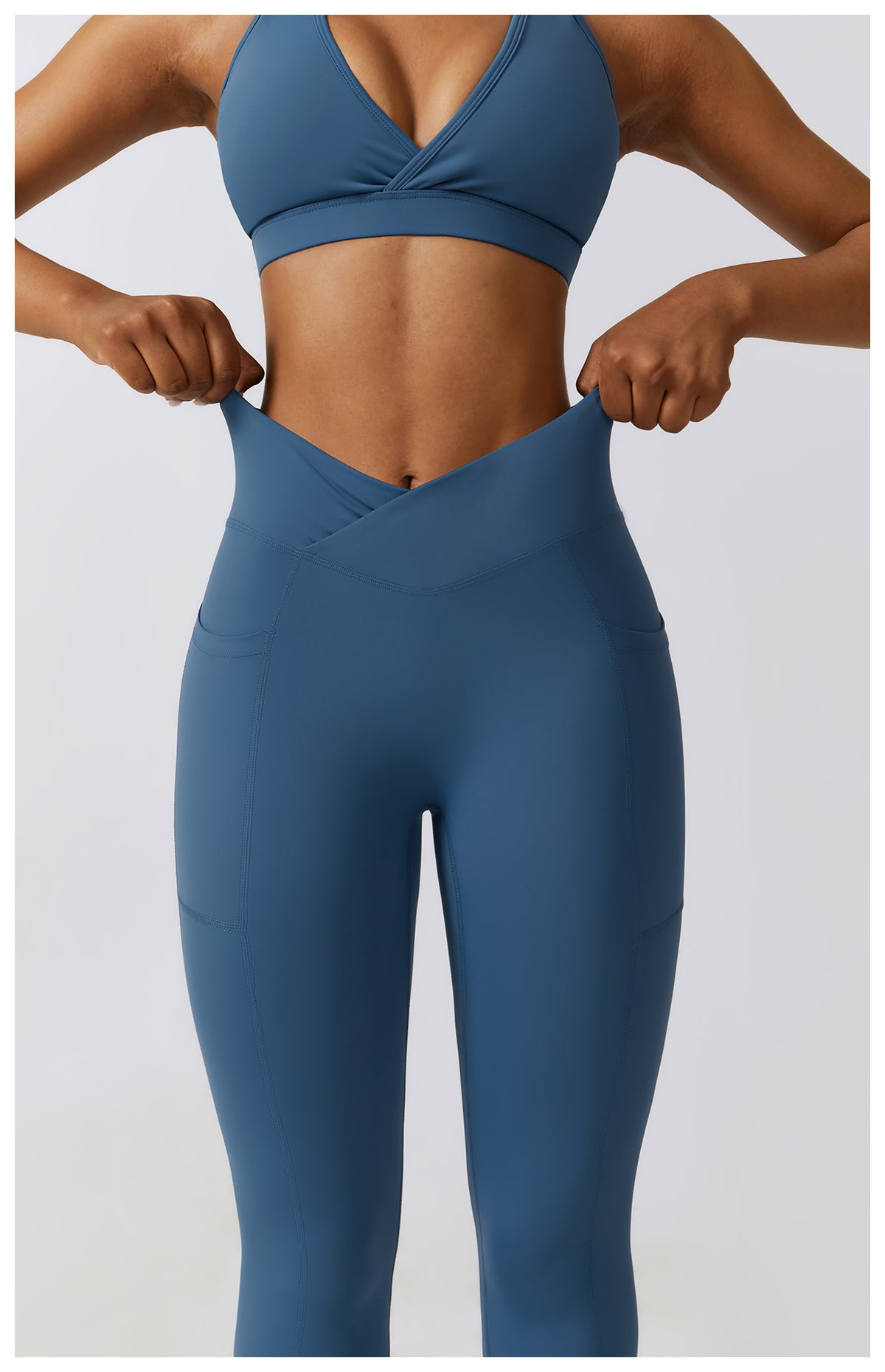 High waisted yoga pants CCK8355-1