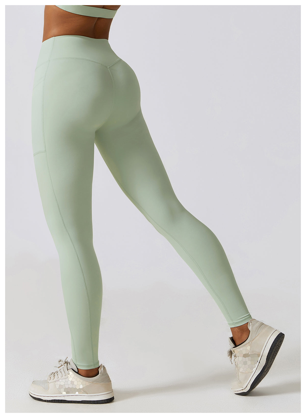 High waisted yoga pants CCK8355-1