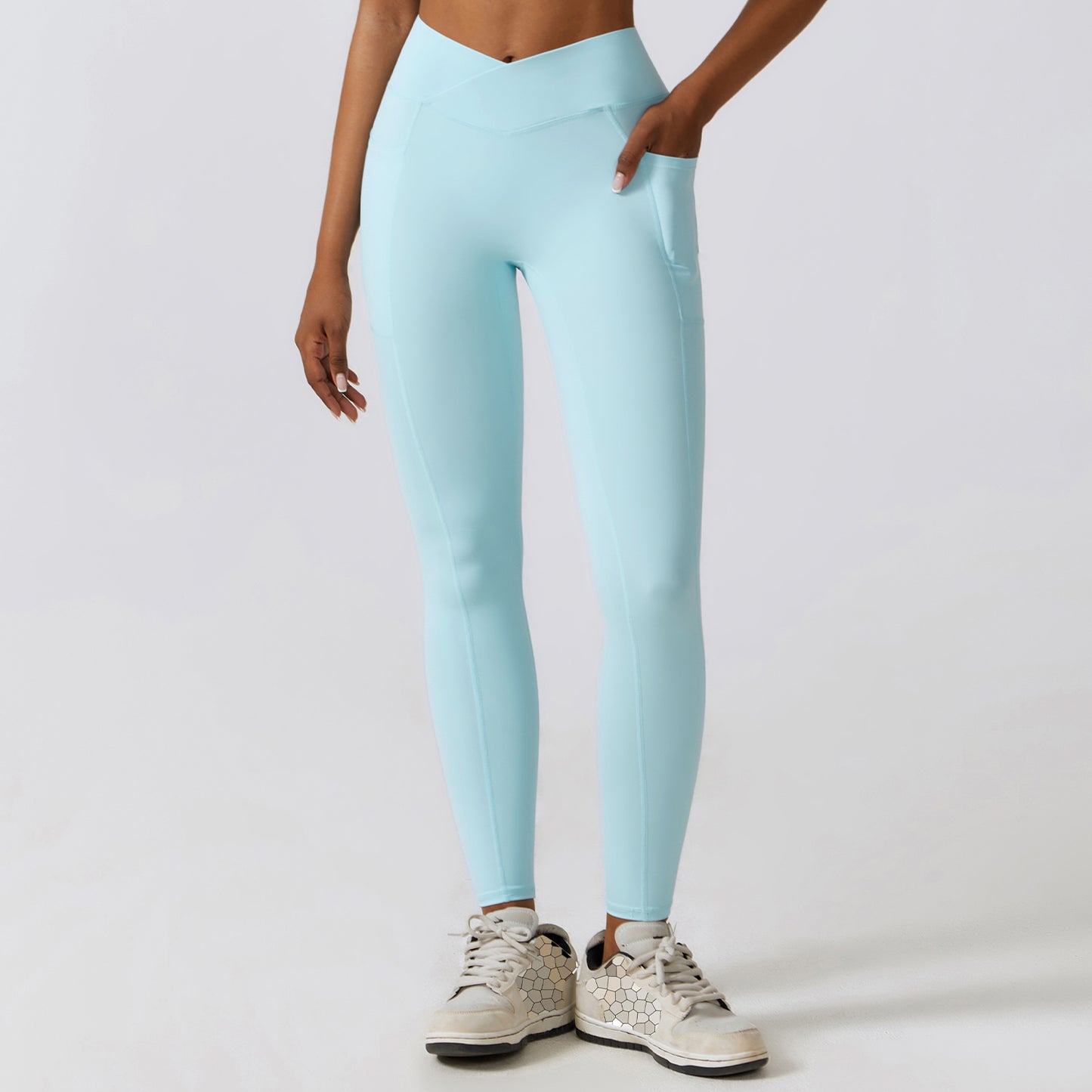 High waisted yoga pants CCK8355-1